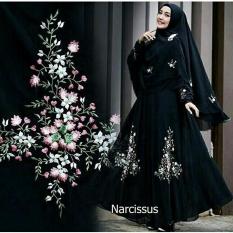 Liliana Baju Gamis Bunga Terbaru Wanita