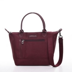 LIMITED EDITION !!! Tas Longchamp Le Pliage Neo Pocket Zipper (MAROON)