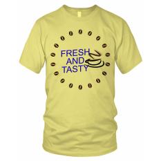 limosin-kaos distro-kaos dtg Fresh and Tasty - Kuning