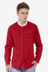Lois Men Muslim Wear Shirts Muslimin Shirts Pria Muslim Wear Shirts Shirts Muslimin Red Merah Diskon discount murah bazaar baju celana fashion brand branded