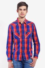 Lois Men Clothing Shirts Formal Shirts Pria Pakaian Shirts Shirts Formal Multicolor Kombinasi Diskon discount murah bazaar baju celana fashion brand branded