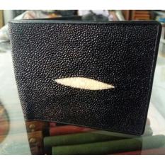 Lokal Brand Dompet Pria Kulit Ikan Pari Motif Diamond