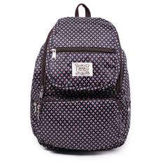 London Berry by HUER Yusca Backpack Medium - Diamond Pink