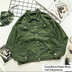 LONG SLEEVE PARKA - FASHION WANITA TERKINI