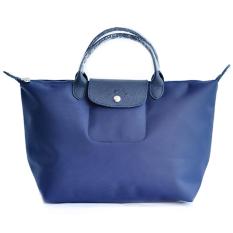Longchamp Tas Wanita Le Pliage Neo Medium - Navy