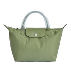 Longchamp Tas Wanita Le Pliage Neo Small - Hjau Lumut Muda