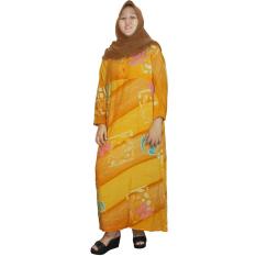 Longdres Jumbo Batik, Daster Lengan Panjang Jumbo, Baju Tidur, Piyama, Kancing, Daster Bumil, Busui (LPT003-25) Batik Alhadi