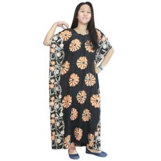 Longdres Kalong, Kelelawar, Lowo Batik Cap Halus Pekalongan, Baju Tidur, Piyama, Leher Kerut (RLD002-03) Batik Alhadi