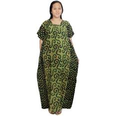 Longdres Kalong, Kelelawar, Lowo Batik Cap Halus Pekalongan, Baju Tidur, Piyama, Leher Kerut (RLD002-19) Batik Alhadi