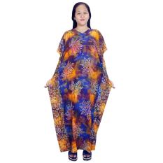 Longdres Kalong, Kelelawar, Lowo Batik Cap Halus Pekalongan, Baju Tidur, Piyama, Leher V (RLD002-13) Batik Alhadi