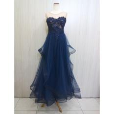 Baju Pesta Wanita Gaun Pesta Model Longdress Pesta Gaun Bridal Viona RR1777 Ungu Eksklusif dan Gaya Jaman Now Arcobaleno Fashion - Batik Solo - Kebaya Solo - Kebaya Pengantin - Bridal - Bahan tile/broklat/batik