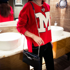 Longgar Korea Fashion Style Musim Gugur Dan Dingin Baru T Darah Wanita Kaos Sweater (Bagian Tipis Merah) baju wanita baju atasan kemeja wanita