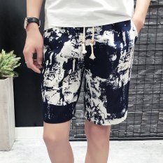 Celana Selutut Musim Panas Cepat Kering Celana Pantai Pakaian Pria Bagian Tipis (Nomor 12 Warna)