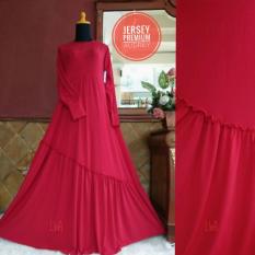lonics gamis jersey premium syari gamis busui gamis motif murah imlek