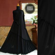 lonics gamis jersey premium syari gamis busui gamis polos murah imlek