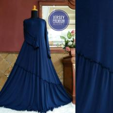 lonics gamis jersey premium syari gamis busui gamis polos murah imlek