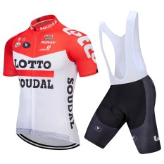 Lotto Pendek 2018 Baru Musim Panas Short Lengan Pro Bersepeda Jersey Tim Pria Bib Pendek Set Cepat Kering Bersepeda Pakaian Sepeda Memakai MTB Sepeda Pakaian-Internasional