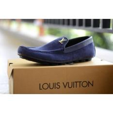 Louis Vuitton Prince Sepatu Slip On Loafers Pria Sepatu Pria Formal Casual
