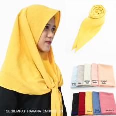 LoveMe Kerudung Instan Jilbab Instan Emboss - Hijab Instan Pesta Hijab Pesta - Kerudung Khimar Hijab segiempat segitiga Emboss
