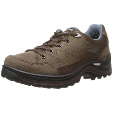 Lowa Womens Renegade III GTX LO WS Hiking Shoe, Brown/Denim, 9 M US - intl