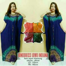 Lowo Jumbo Indiana ~ Daster L Piyama L Dress Murahl Batik Murah L Baju Murah Wanita