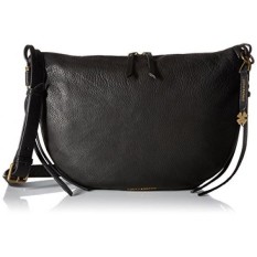 Lucky Brand Nyla Crescent Hobo, Black-Intl