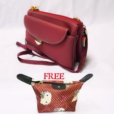 Lufas T850 tas selempang kecil wanita murah / tas selempang kecil branded / tas selempang kain / tas selempang kecil wanita terbaru / tas selempang lazada / tas selempang lucu wanita / tas selempang mini / tas selempang murah