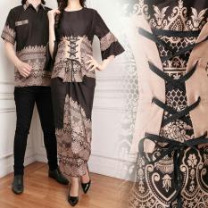lunashop fashion couple davina hitam