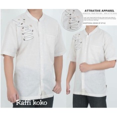 lunashop fashion pria baju kemeja raffi koko