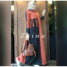 lunashop fashion waita model maxi dres zaina gamis dres model terkini dan terpopuler
