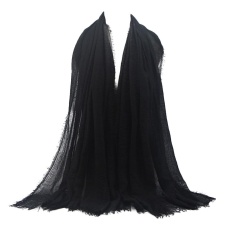 Lvshoping Premium Viscose Maxi Crinkle Cloud Hijab Scarf Shawl Soft Islam Muslim - intl
