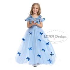 Lynn Design - Dress Baju Kostum Princess Cinderella Anak_Frozen Friends
