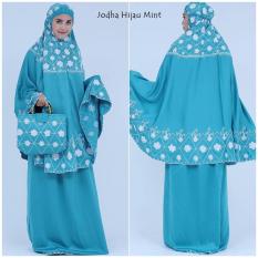 Madeena Mukena Antik Jodha Hijau Mint