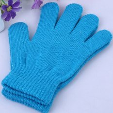 Sarung Tangan Ajaib Kid Rajutan Rajutan Musim Dingin Acak Warna-Intl-Intl