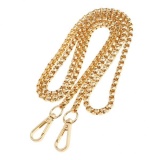 Rose Gold Purse Strap Replacement Chain Strap 43 inch Metal Chain