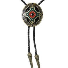 MagiDeal Fashion India Totem Western Cowboy Rodeo BOLO Tie Tie Bola Liontin Kalung-Intl