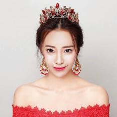 Mahkota Rambut Tiara Wedding Hiasan Rambut Pesta Pengantin CC080