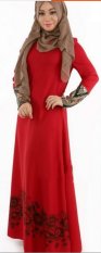 Malaysia Muslim Dress, Hui Hui Gaun Wanita (hijau)-Intl