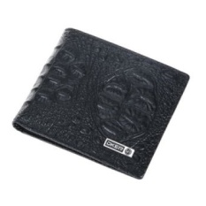 Pria Dompet Kulit Buaya Model Fashion Dompet Kulit Asli Pria Uang Bag Pocket Carteras De Marca Jual HOT! -Intl