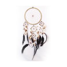 Mall BTM Fashion - Ringgo Fortune Dream Catcher Murah Bentuk Lingkaran Besar - Hitam