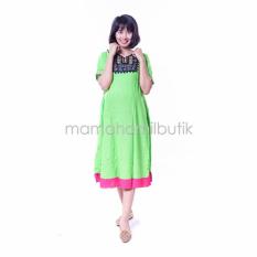 Mama Hamil Baju Hamil Daster Hamil Payung Sharma Maroko Cantik - Hijau