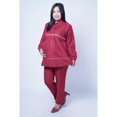 Mama Hamil Baju Hamil Setelan Hamil Lengan Panjang Simple Rose Kinara / Baju JUMBO / BIG SIZE / Atasan Hamil / Kemeja Hamil / Kemeja / Baju Murah / Celana Hamil / Ibu Hamil Menyusui / Baju Hamil Kantor .