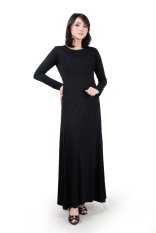 Mamalooks Gamis Manset Menyusui - Hitam