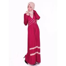 Mamalooks KAYANA Gamis Hamil Menyusui - Maroon