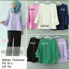mamamia collection - Blouse wanita errike / hijab muslim / kemeja wanita