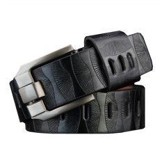 Jeans Pria Berandalan Sabuk MBT88 644-1 HITAM