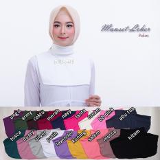 Manset Leher Polos / Fashion Muslim / Manset