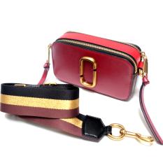 Marc Jacobs Snapshot Crossbody (Maroon)