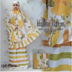 Marchel mukena katun jepang shabby sakura - Kuning