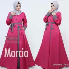 MARCIA MAXI (PINK) /DRESS KEREN / DRESS CANTIK /DRESS MURAH BANGET